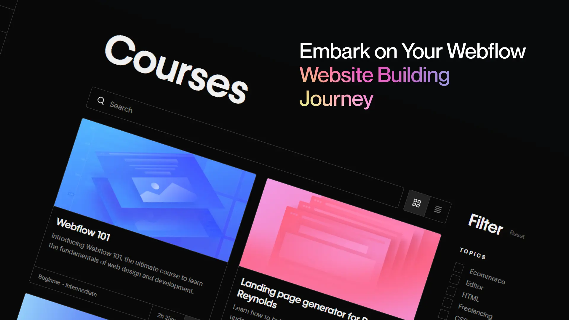 Embark on Your Webflow Website Building Journey