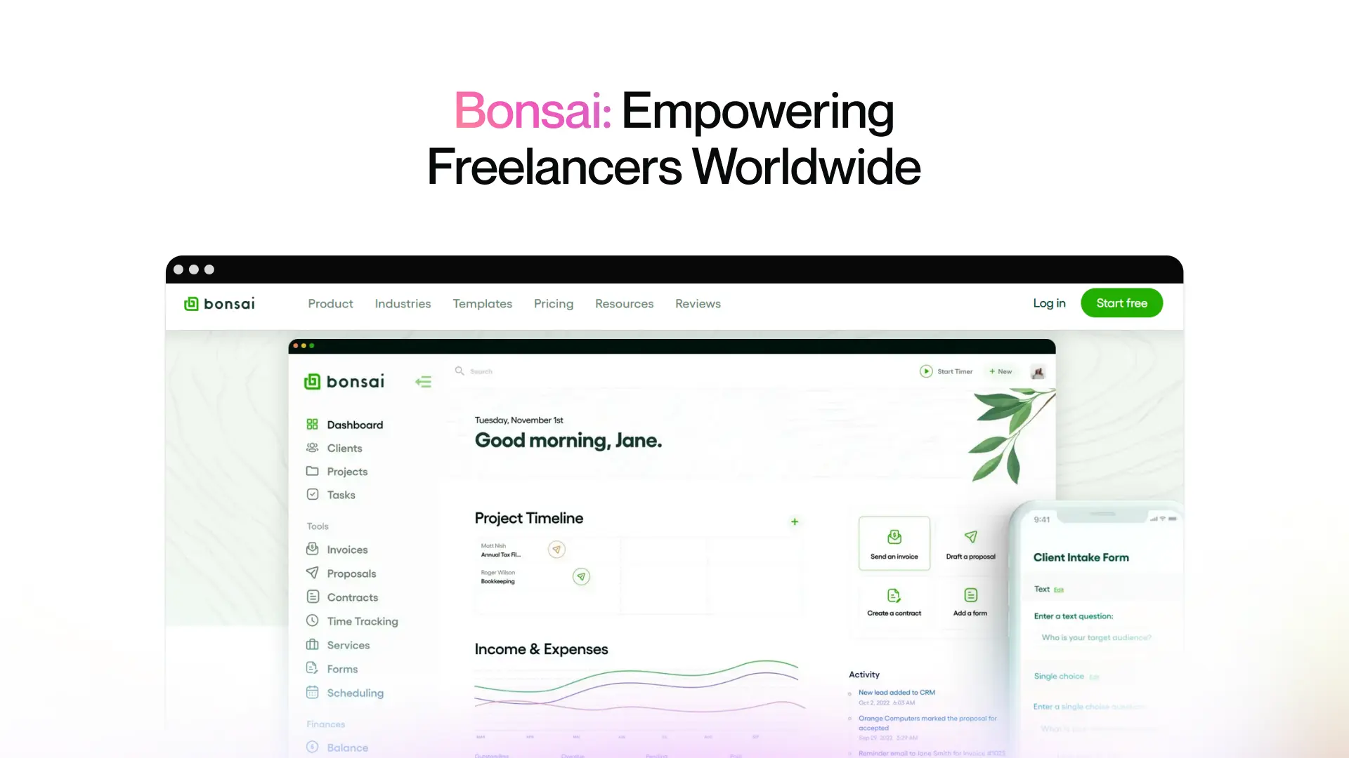 Bonsai: Empowering Freelancers Worldwide