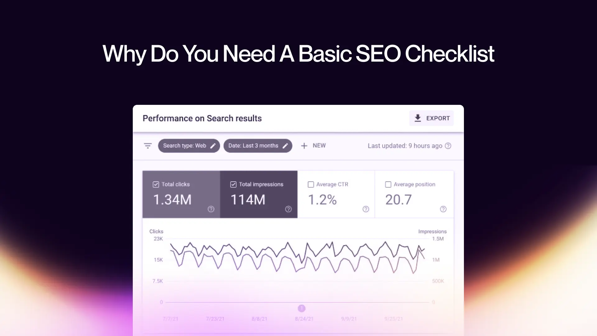 Why Do You Need A Basic SEO Checklist