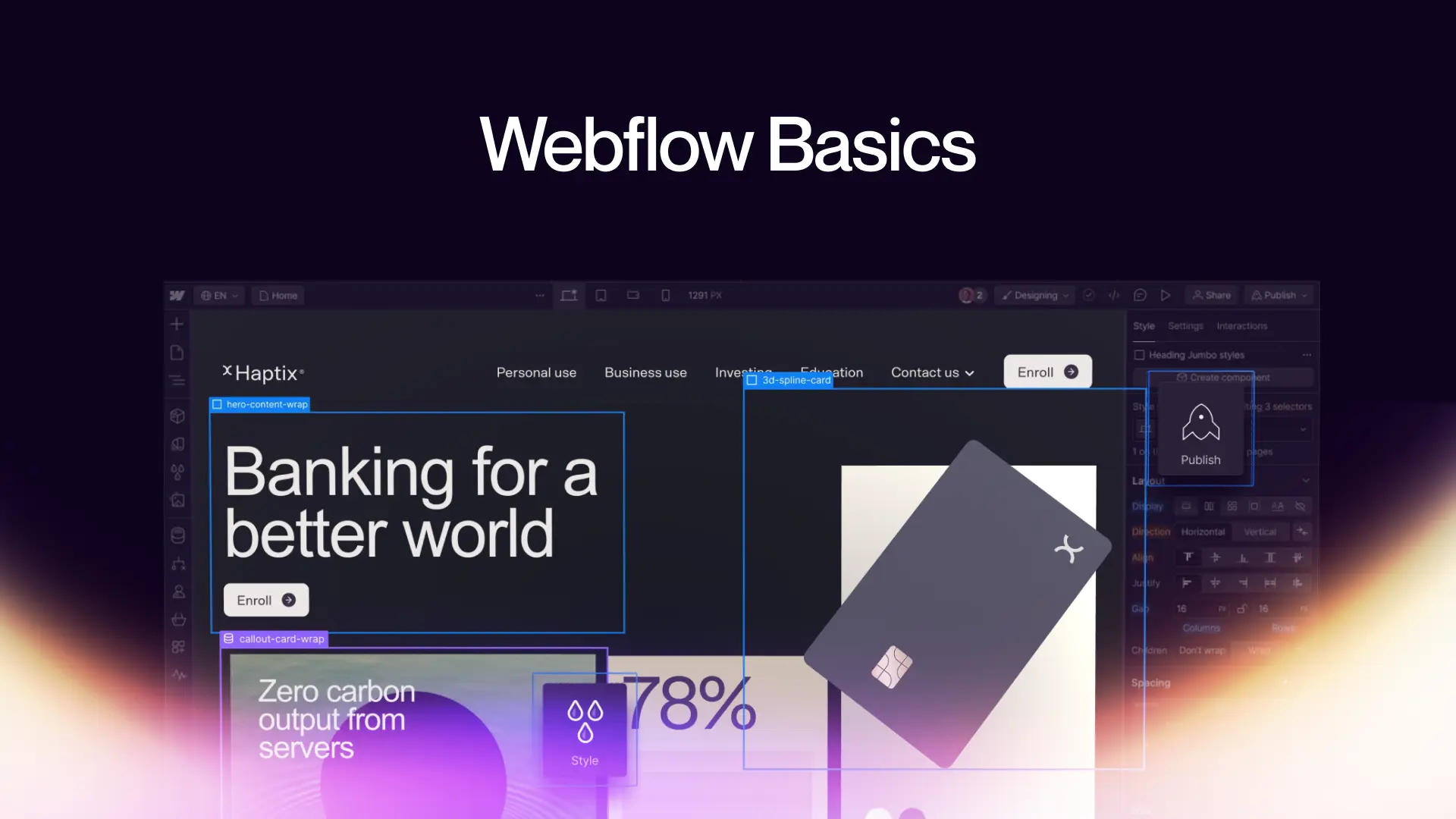 1. Webflow Basics