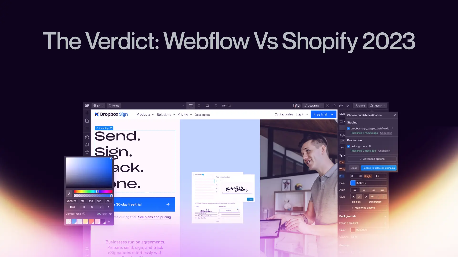 The Verdict: Webflow vs Shopify 2024