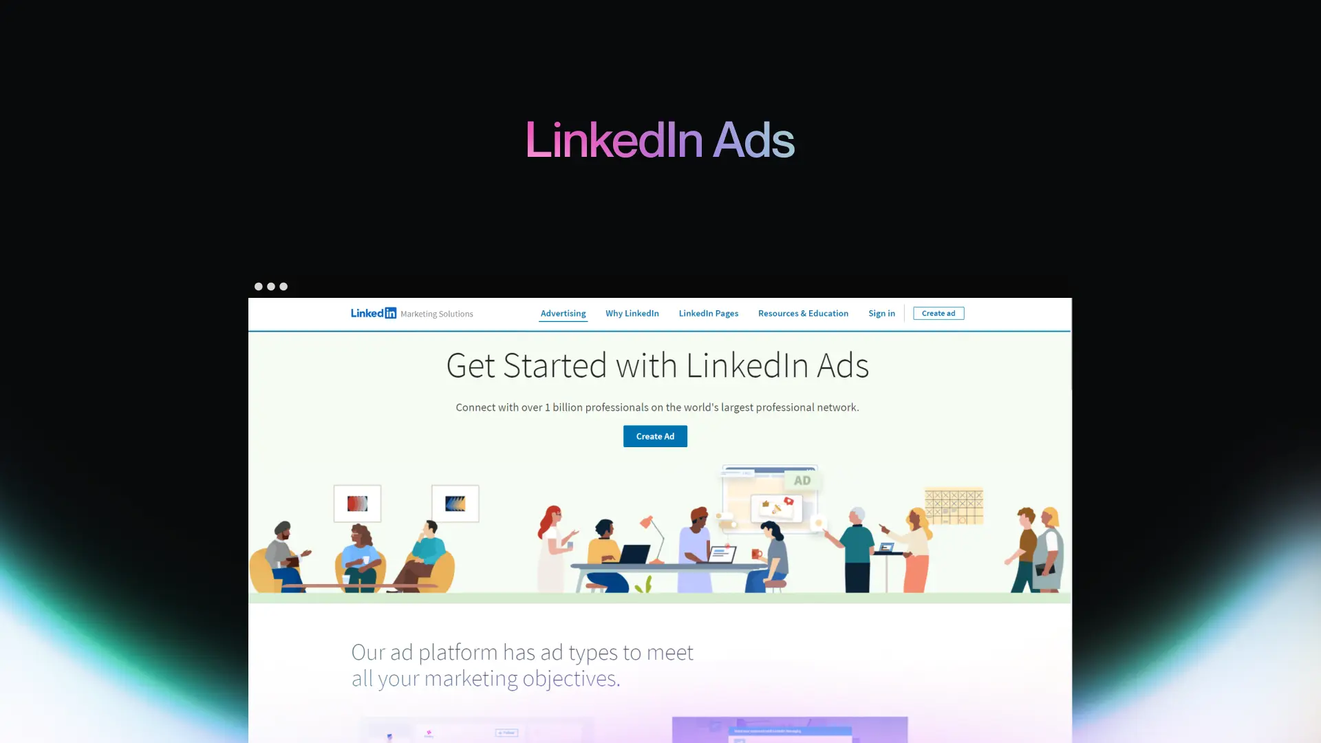 3. LinkedIn Ads: