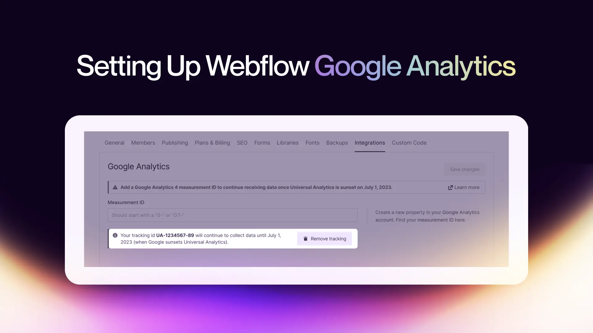 Setting Up Webflow Google Analytics: Step-by-Step Guide