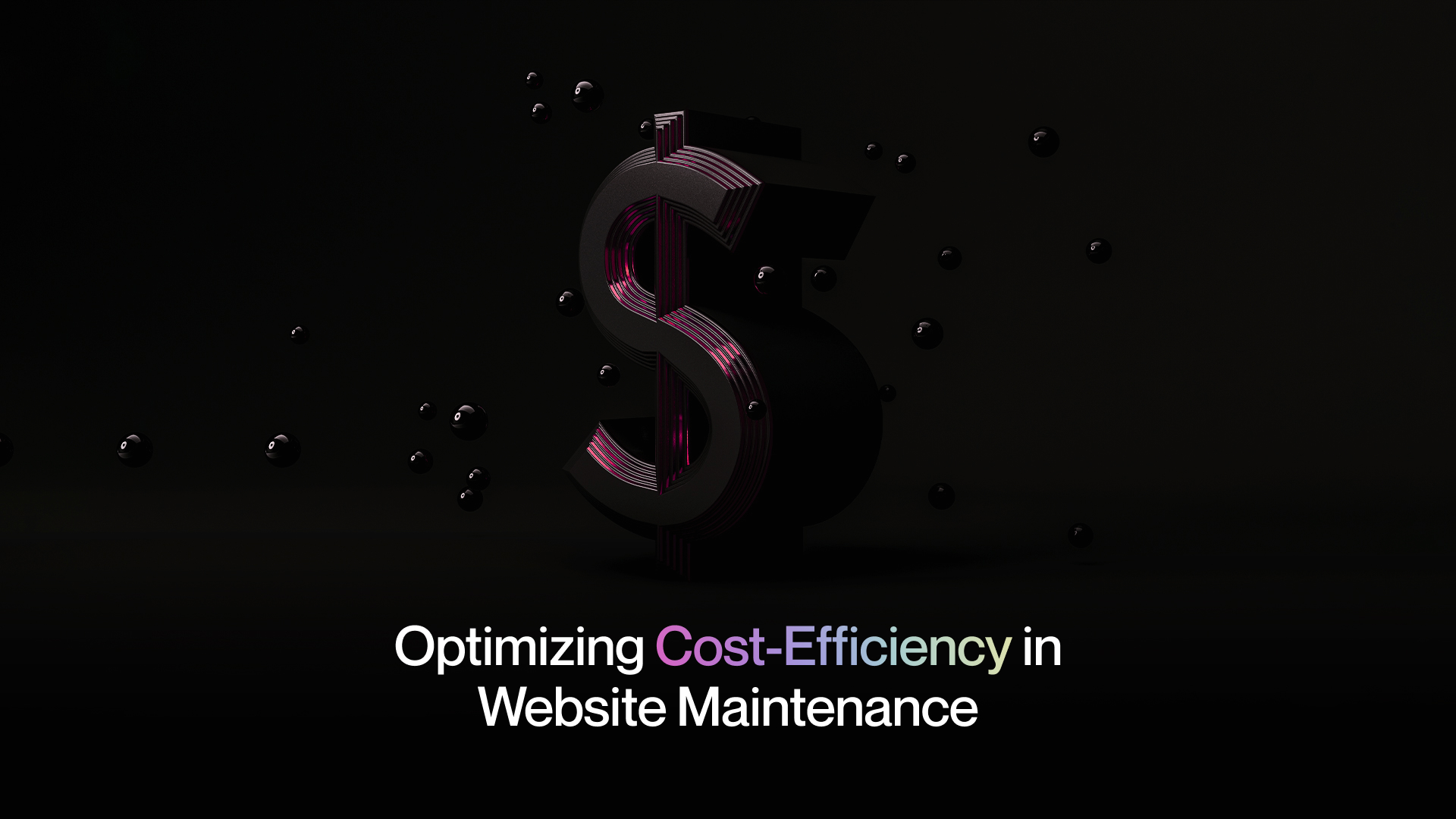 Optimizing Cost-Efficiency in Website Maintenance