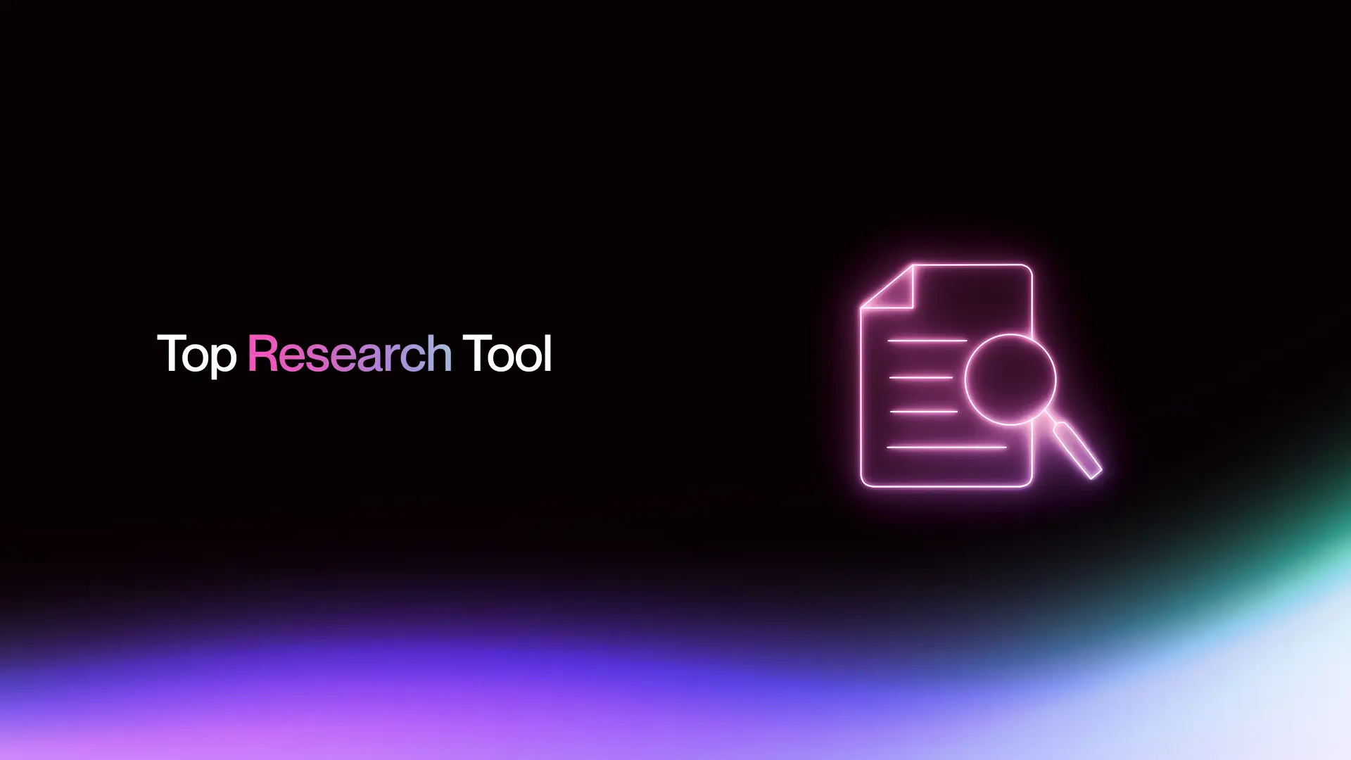 5. Top Research Tool