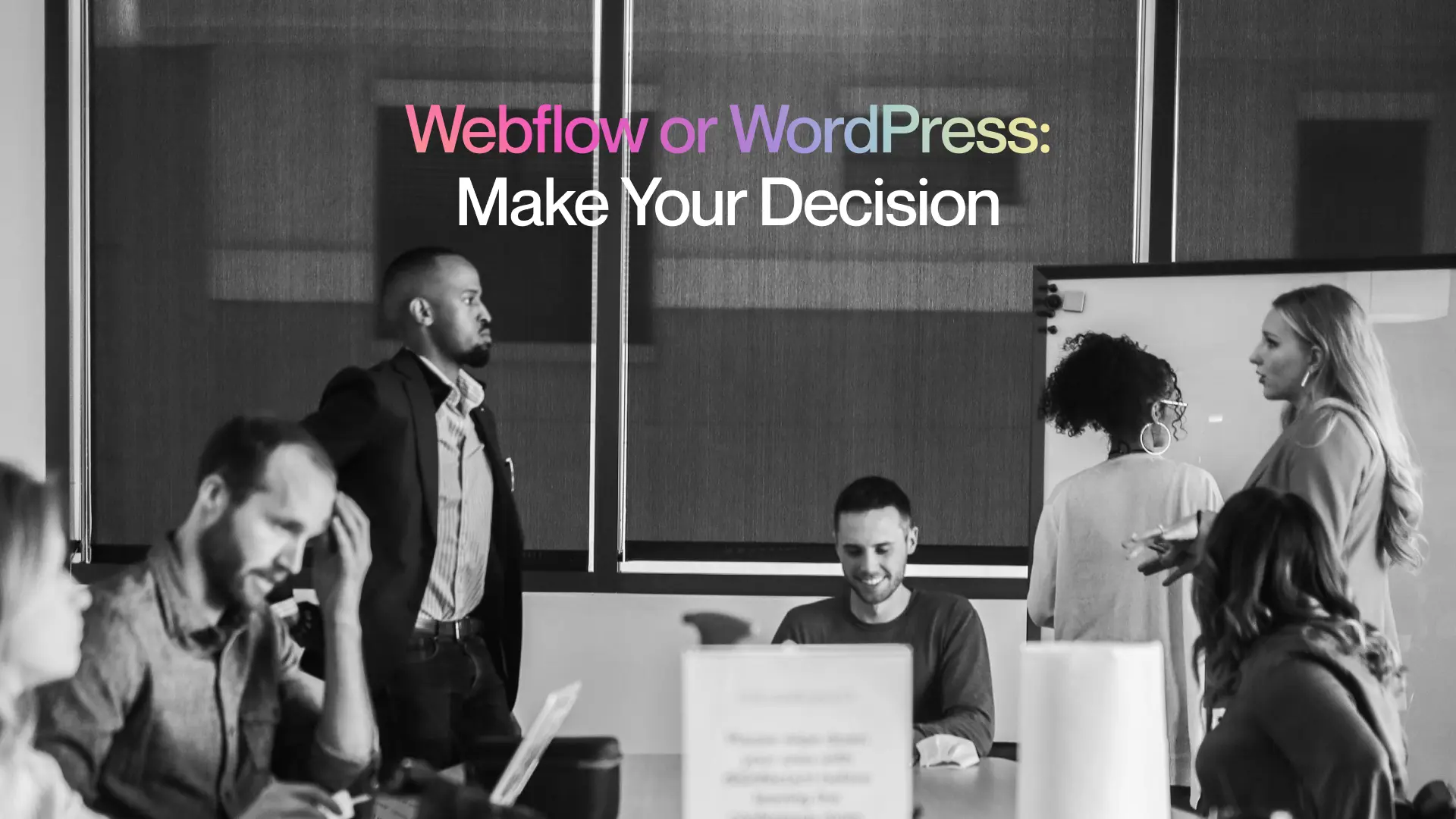 Webflow or WordPress: Make Your Decision